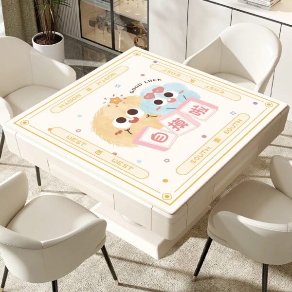 Poker Game Mat Rubber Table Mat Mahjong Mat Anti Slip - 图片 3