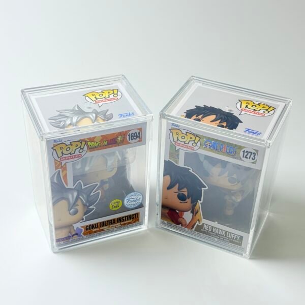 4inch Funko Pop Armor Clear Plastic Hard Stack POP Protector with Magnetic Lid - 图片 4