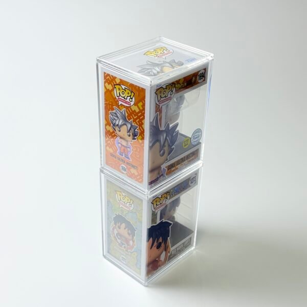 4inch Funko Pop Armor Clear Plastic Hard Stack POP Protector with Magnetic Lid - 图片 3
