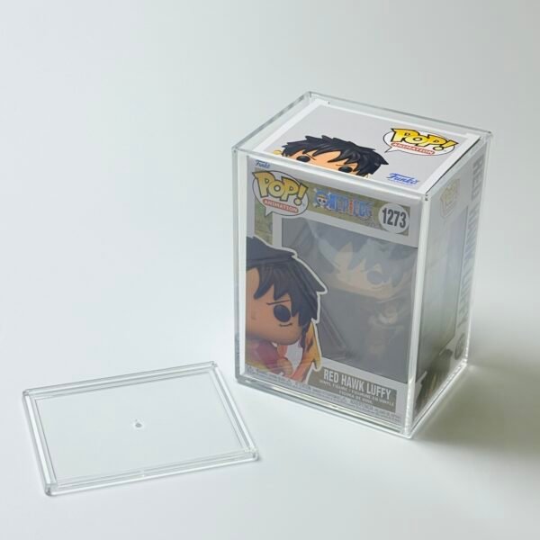 4inch Funko Pop Armor Clear Plastic Hard Stack POP Protector with Magnetic Lid - 图片 2