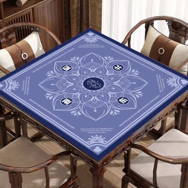 Mahjong Mat Table Mat Poker Mat Domino Board Game Mat Anti-slip Mat Noise Reduction