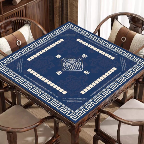 Mahjong Mat Table Mat Poker Mat Domino Board Game Mat Anti-slip Mat Noise Reduction - 图片 4