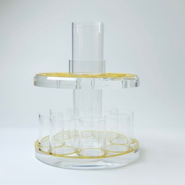 Acrylic Wine Fountain Kiddush Fountain set Drinking Fountain Juice Dispenser Kiddush Wine Fountain - 图片 6