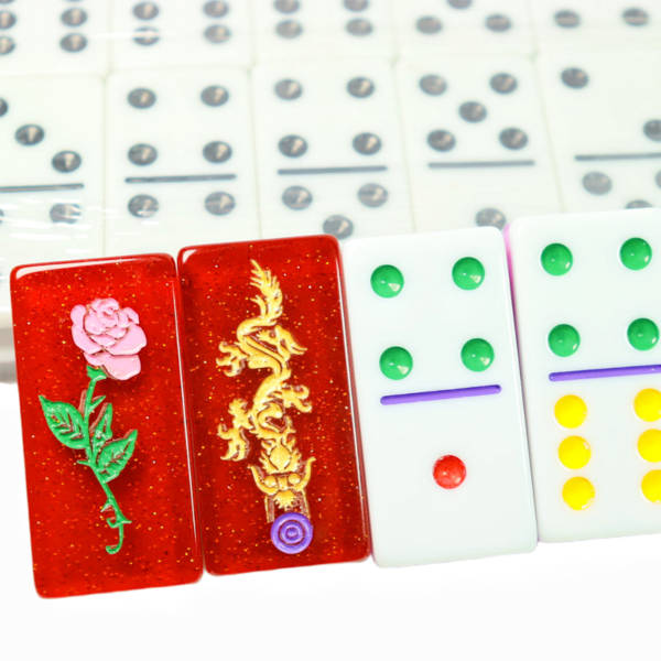 Double Six Domino Tiles Domino Game 28 Tiles - 图片 6
