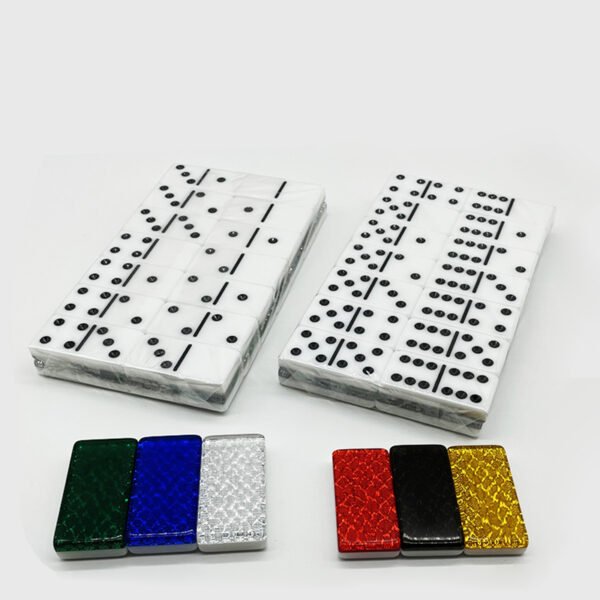 Dominos Set for Adults Double 6 Domino Game Double Six Standard Domino - 图片 4