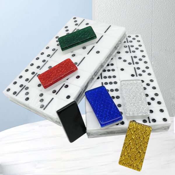 Dominos Set for Adults Double 6 Domino Game Double Six Standard Domino - 图片 5