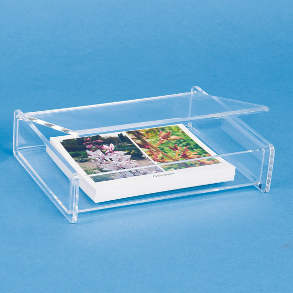 Custom Acrylic Storage Box with Hinged Lid Acrylic Flip Box Display Box