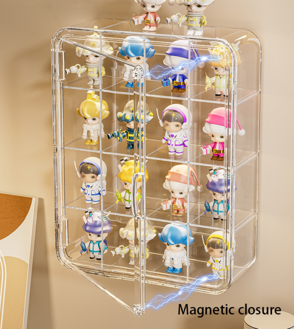 Acrylic Storage Box for Garage Kit Blind Box Storage Pop Collectibles Display Action Figures Box - 图片 3