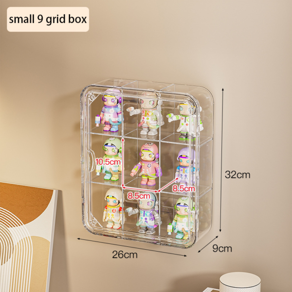 Acrylic Storage Box for Garage Kit Blind Box Storage Pop Collectibles Display Action Figures Box - 图片 5
